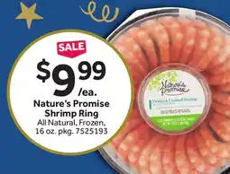 Stop&Shop Nature's Promise Shrimp Ring offer