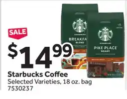 Stop&Shop Starbucks Coffee offer