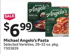 Stop&Shop Michael Angelo's Pasta offer