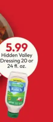 Stater Bros Hidden Valley Dressing offer