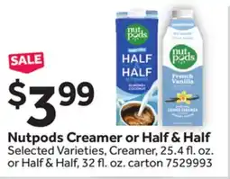 Stop&Shop Nutpods Creamer or Half & Half offer