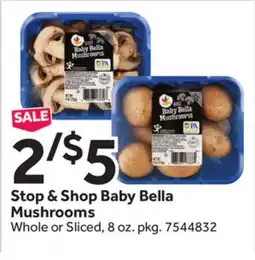 Stop&Shop Stop & Shop Baby Bella Mushrooms offer