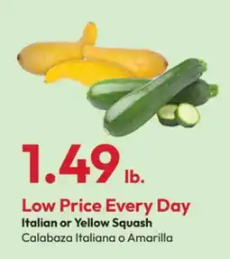 Stater Bros Italian or Yellow Squash offer