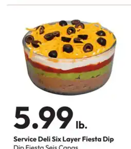 Stater Bros Service Deli Six Layer Fiesta Dip offer