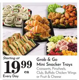 Pavilions Grab & Go Mini Snacker Trays offer