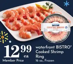 Pavilions waterfront BISTRO Cooked Shrimp Ring offer