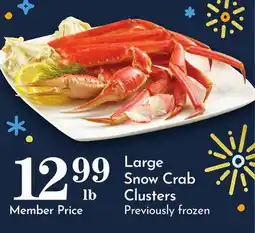 Pavilions Large Snow Crab Clusters offer