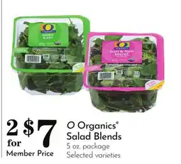 Pavilions O Organics Salad Blends offer