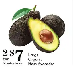 Pavilions Large Organic Hass Avocados offer