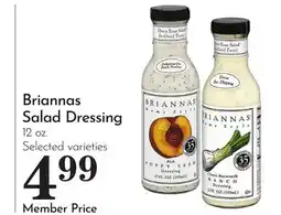 Pavilions Briannas Salad Dressing offer