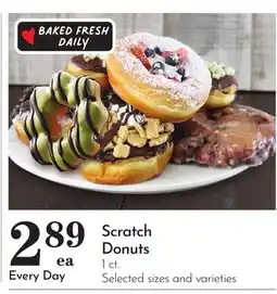 Pavilions Scratch Donuts offer