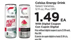 Food 4 Less Celsius Energy Drink offer