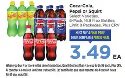 Food 4 Less Coca-Cola, Pepsi or Squirt offer