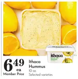 Pavilions Ithaca Hummus offer