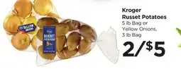 Food 4 Less Kroger Russet Potatoes offer