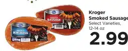 Food 4 Less Kroger Smoked Sausage offer