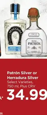 Food 4 Less Patrón Silver or Herradura Silver offer