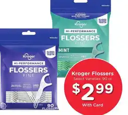 Ralphs Kroger Flossers offer