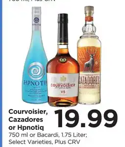 Food 4 Less Courvoisier, Cazadores or Hpnotiq offer