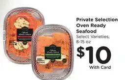 Ralphs Private Selection Oven Ready Seafood offer