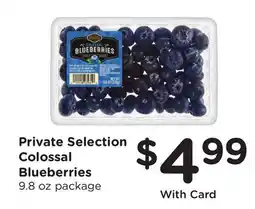 Ralphs Private Selection Colossal Blueberries offer