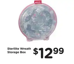 Ralphs Sterilite Wreath Storage Box offer
