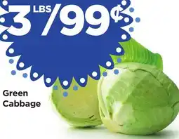 Food 4 Less Green Cabbage offer