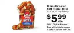 Ralphs King's Hawaiian Soft Pretzel Bites offer