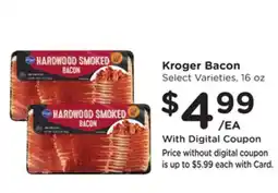 Ralphs Kroger Bacon offer