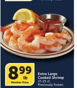 Vons Extra Large Cooked Shrimp offer