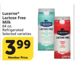 Vons Lucerne Lactose Free Milk offer