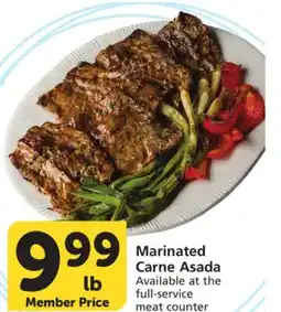 Vons Marinated Carne Asada offer