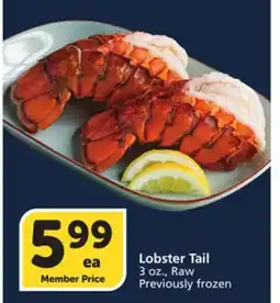 Albertsons Lobster Tail offer