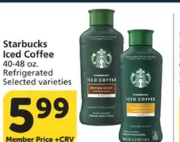 Albertsons Starbucks Iced Coffee offer