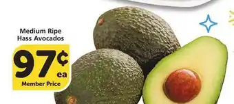 Albertsons Medium Ripe Hass Avocados offer