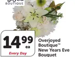 Albertsons Overjoyed Boutique New Years Eve Bouquet offer