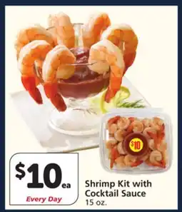 Albertsons Shrimp Kit with Cocktail Sauce offer