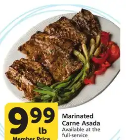 Albertsons Marinated Carne Asada offer