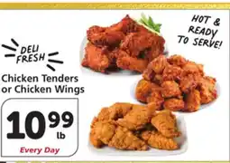 Albertsons Chicken Tenders or Chicken Wings offer
