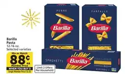 Albertsons Barilla Pasta offer