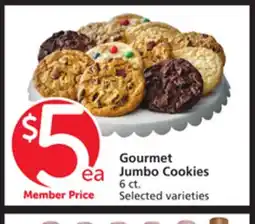 Albertsons Gourmet Jumbo Cookies offer