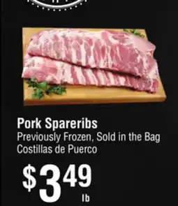 Smart & Final Pork Spareribs offer