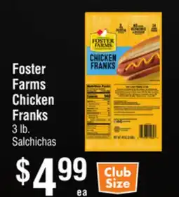 Smart & Final Foster Farms Chicken Franks offer
