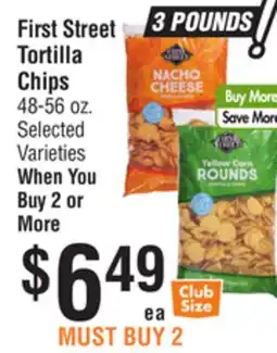 Smart & Final First Street Tortilla Chips offer