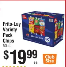 Smart & Final Frito-Lay Variety Pack Chips offer