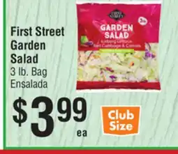 Smart & Final First Street Garden Salad offer