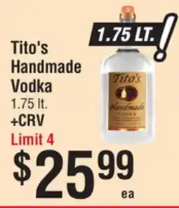 Smart & Final Tito's Handmade Vodka offer