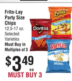 Smart & Final Frito-Lay Party Size Chips offer