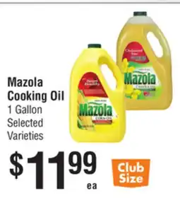 Smart & Final Mazola Cooking Oil offer