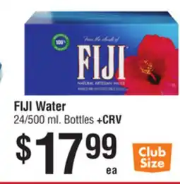 Smart & Final FIJI Water offer